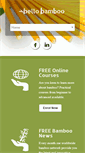 Mobile Screenshot of bellobamboo.com